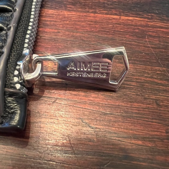 Aimee Kesterberg Black Leather Card Holder - Picture 3 of 4